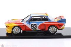 1:43 Norev BMW 3.0 CSL #93 24h LeMans 1975 Art Car Alexander Calder