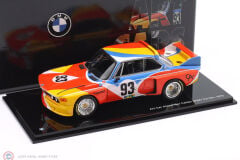 1:43 Norev BMW 3.0 CSL #93 24h LeMans 1975 Art Car Alexander Calder