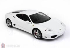 1:18 BBR 1999 Ferrari 360 Modena White F1 Gear BOX