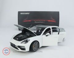 Minichamps - 1:18 2020 PORSCHE PANAMERA TURBO S White Metallic