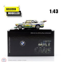 1:43 Norev BMW 320i E21 Turbo Gr.5 #50 24h LeMans 1977 Art Car Roy Lichtenstein