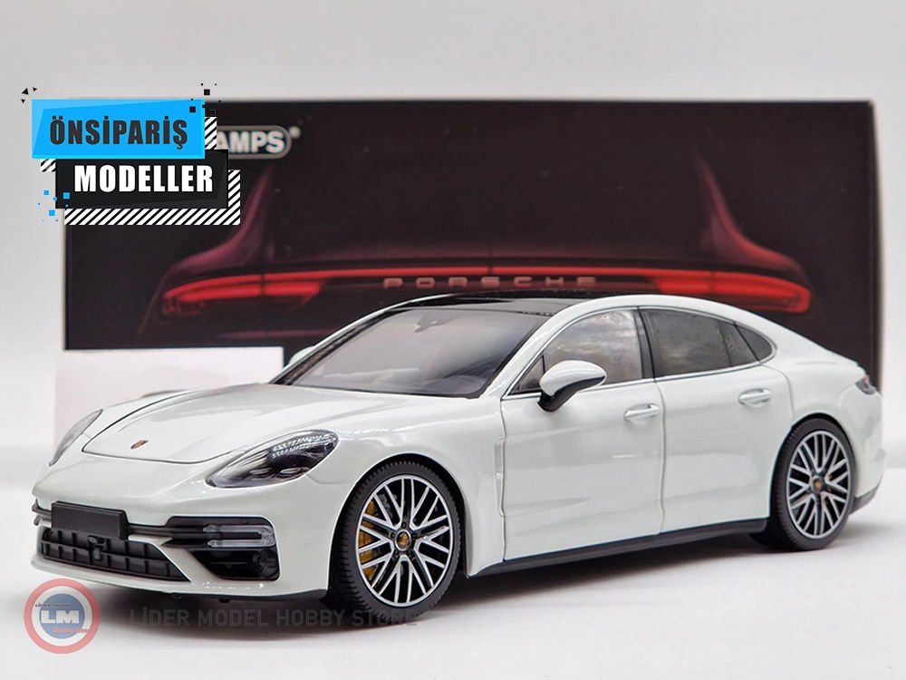 1:18 2020 PORSCHE PANAMERA TURBO S White Metallic