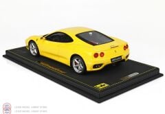 1:18 BBR 1999 Ferrari 360 Modena Yellow Modena F1 Gear BOX