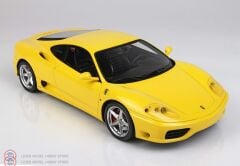 1:18 BBR 1999 Ferrari 360 Modena Yellow Modena F1 Gear BOX