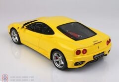 1:18 BBR 1999 Ferrari 360 Modena Yellow Modena F1 Gear BOX