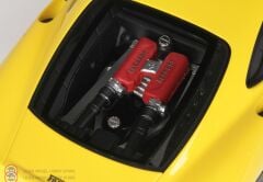 1:18 BBR 1999 Ferrari 360 Modena Yellow Modena F1 Gear BOX