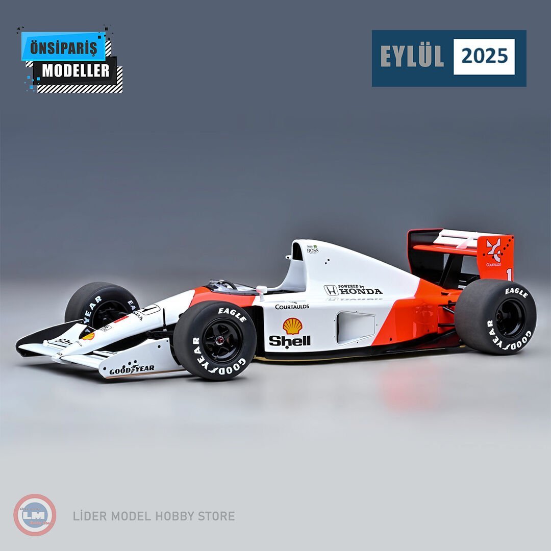 1:18 1991 Mclaren Honda MP46 No1 A.Senna #1 JAPANESE GP (with McLaren Logo)