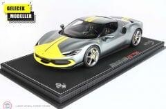 1:18 BBR Ferrari 296 GTS Assetto Fiorano Gray Corburn
