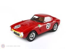 1:18 BBR 1960 Ferrari 250 SWB 24H Le Mans 1960 car #21 +showcase