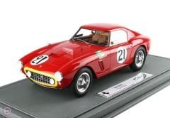 1:18 BBR 1960 Ferrari 250 SWB 24H Le Mans 1960 car #21 +showcase
