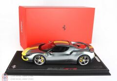 1:18 BBR Ferrari 296 GTS Assetto Fiorano Gray Corburn