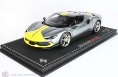 1:18 BBR Ferrari 296 GTS Assetto Fiorano Gray Corburn
