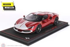 1:18 BBR Ferrari 296 Assetto Fiorano Metallic Red Fiorano