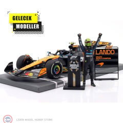 1:18 Minichamps 2025 Mclaren Lando Norris MCL39 #4 3rd Abu Dhabi GP Formel 1 Weltmeister