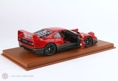 1:18 BBR 1987 Ferrari F40 Red-Black Gold stripe