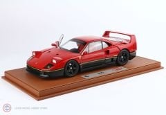 1:18 BBR 1987 Ferrari F40 Red-Black Gold stripe