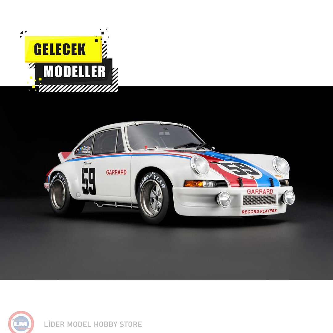 1:18 Amalgam 1973 Porsche 911 Carrera RSR Coupe #59 Winner 24h