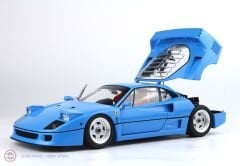 1:18 BBR 1987 Ferrari F40 Light Blue and silver rims