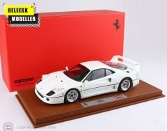 1:18 BBR 1987 Ferrari F40 White and silver rims