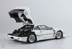 1:18 BBR 1987 Ferrari F40 White and silver rims