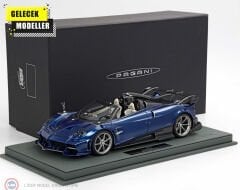 1:18 BBR Pagani Imola Roadster Dark Blue & showcase
