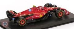 1:43 Burago Ferrari SF-24 TEAM SCUDERIA FERRARI #55 - MONZA GP 2024 Sainz