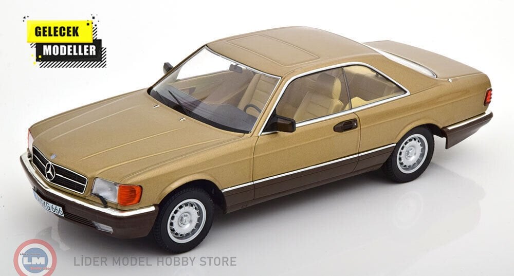 1:18 KK Scale 1987 Mercedes Benz 500 SEC (C126)