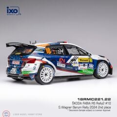1:18 IXO Skoda Fabia Rally2, Rally 2024 - #10
