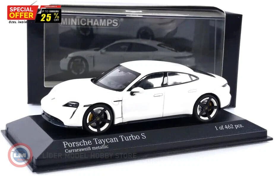 1:43 Minichamps 2020 Porsche TAYCAN TURBO S