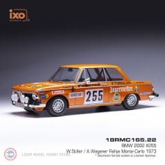1:18 IXO 1973 BMW 2002 #255, Jägermeister, Rally Monte Carlo