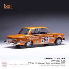 1:18 IXO 1973 BMW 2002 #255, Jägermeister, Rally Monte Carlo