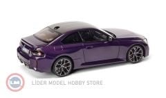 1:18 Minichamps 2024 BMW M2 Coupe (G87) Twilight Violet