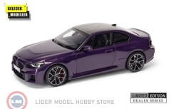 1:18 Minichamps 2024 BMW M2 Coupe (G87) Twilight Violet