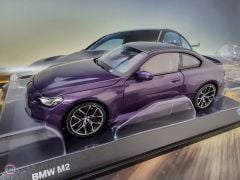 1:18 Minichamps 2024 BMW M2 Coupe (G87) Twilight Violet