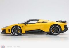 1:18 BBR Ferrari F80 Giallo Tristrato yellow brakes and bicolor rims & showcase
