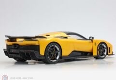 1:18 BBR Ferrari F80 Giallo Tristrato yellow brakes and bicolor rims & showcase
