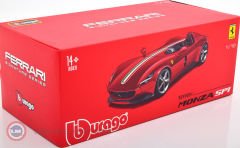 1:18 Burago 2019 Ferrari Monza SP1 Red (Signature Series)