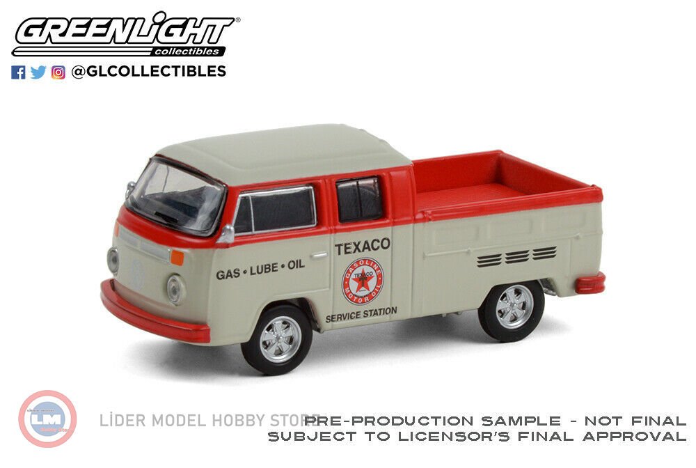 1:64 1976 Volkswagen Type 2 T2 Double Cab Pick Up