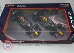 1:43 Burago 2024 Red Bull RB20 #1 MAX VERSTAPPEN + #11 SERGIO PEREZ- F1 2 li Set