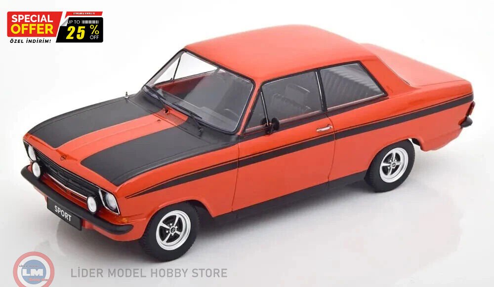 1:18 KK Scale 1973 Opel Kadett B Sport