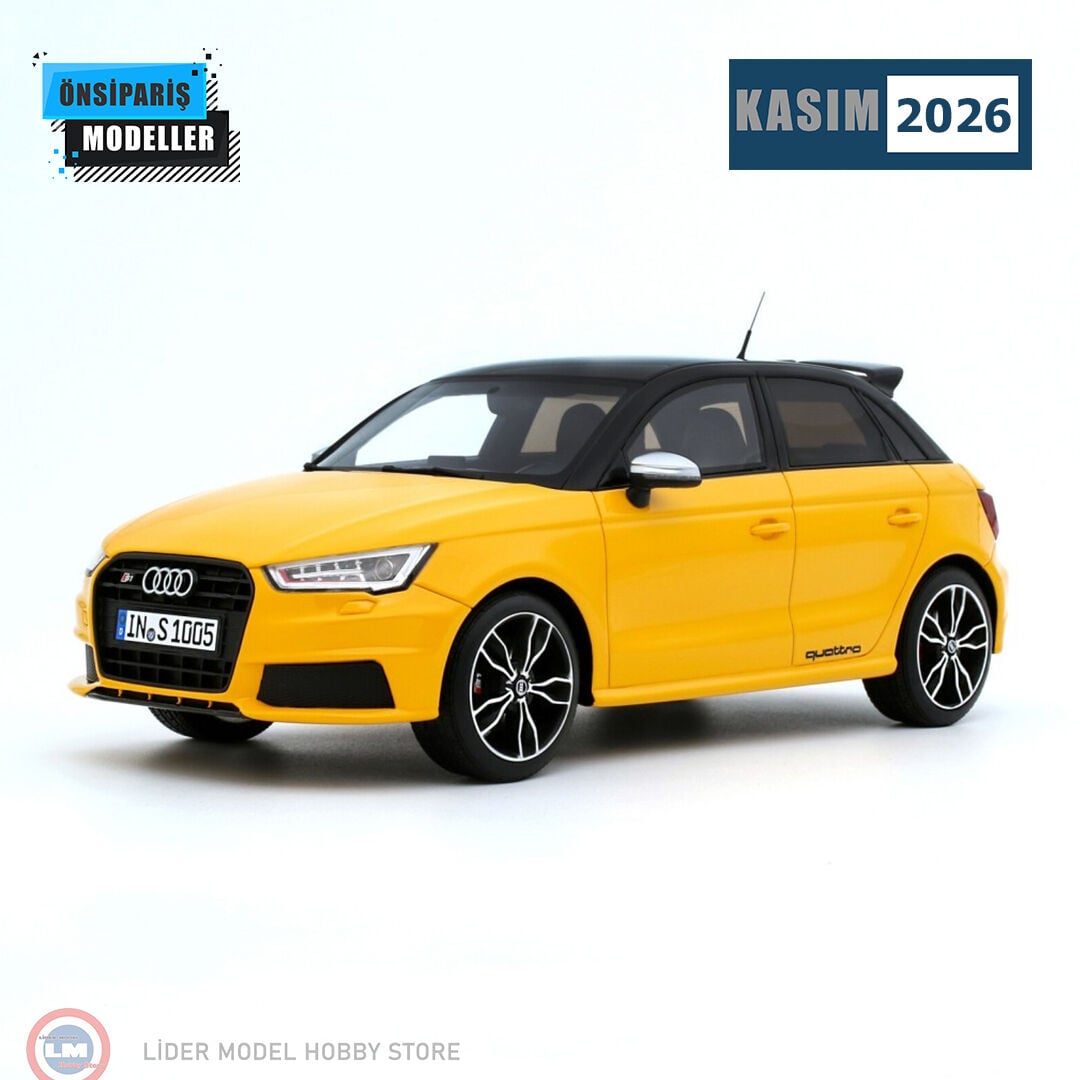 1:18 Otto 2015 Audi S1 Sportback Vegas Yellow