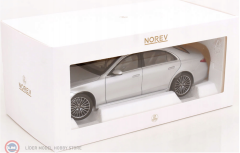 1:18 Norev 2021 Mercedes Benz S Class AMG line Brillant Silver