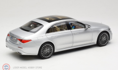 1:18 Norev 2021 Mercedes Benz S Class AMG line W223 Brillant Silver