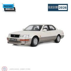 1:18 Otto 1992 Lexus LS 400 Diamond White Pearl