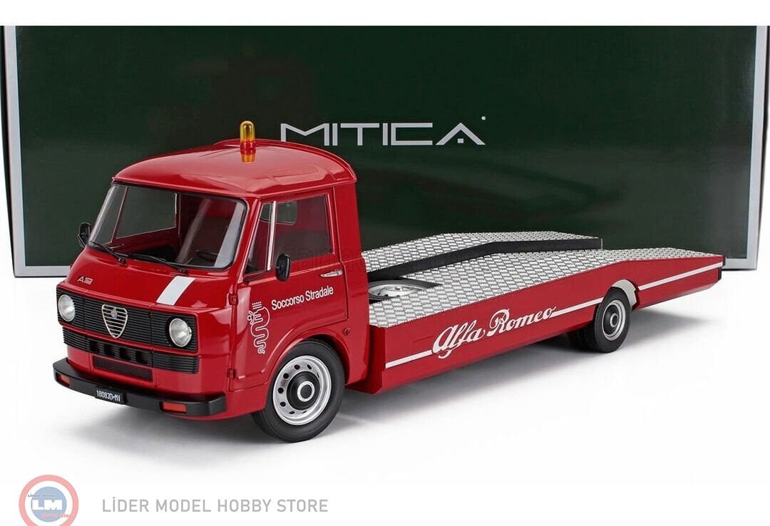 1:18 Mitica 1977 Alfa Romeo A12 F12 Carro Attrezzi Prima Serie Tow Truck
