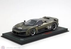 1:18 BBR Ferrari F80 carbon optional race #24 Verde Masoni Opaco