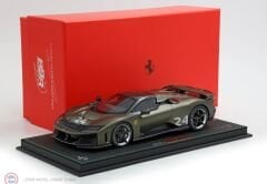 1:18 BBR Ferrari F80 carbon optional race #24 Verde Masoni Opaco