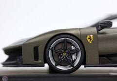 1:18 BBR Ferrari F80 carbon optional race #24 Verde Masoni Opaco