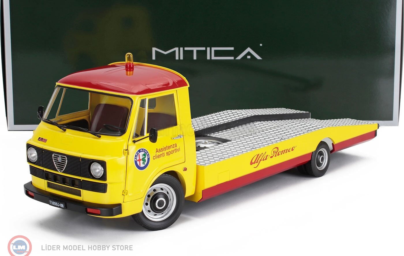 1:18 Mitica 1977 Alfa Romeo A12 F12 Carro Attrezzi Prima Serie Tow Truck