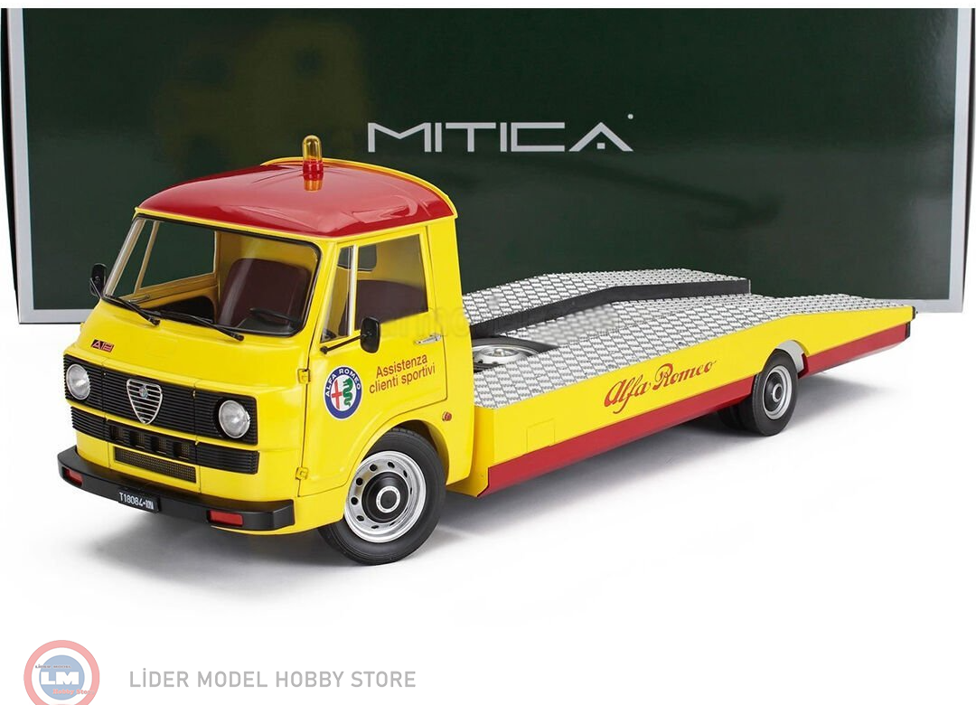 1:18 Mitica 1977 Alfa Romeo A12 F12 Carro Attrezzi Prima Serie Tow Truck